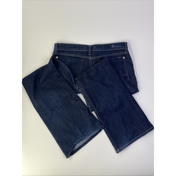 Fidelity Lily Bootcut Jeans Women’s 33 Viper Rinse Dark Wash Denim 34x32 - Picture 8 of 10